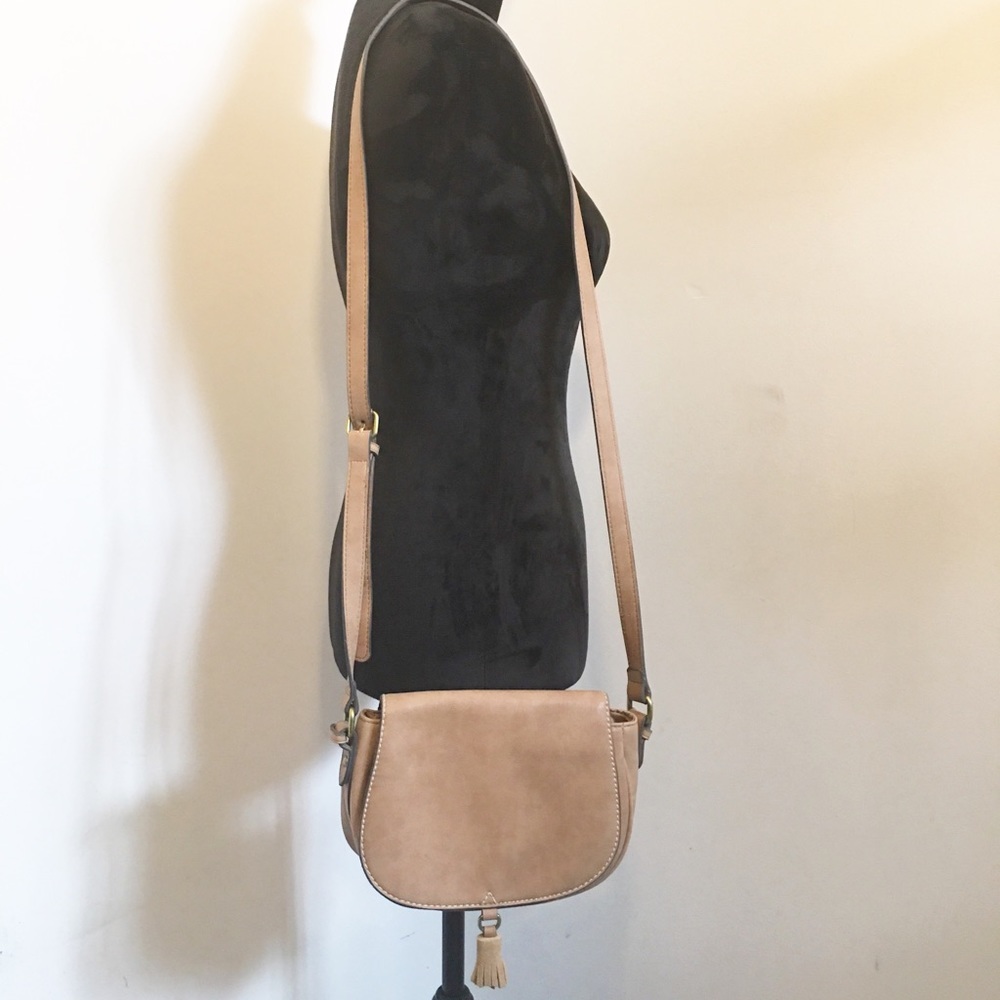Merona Tan Crossbody Purse